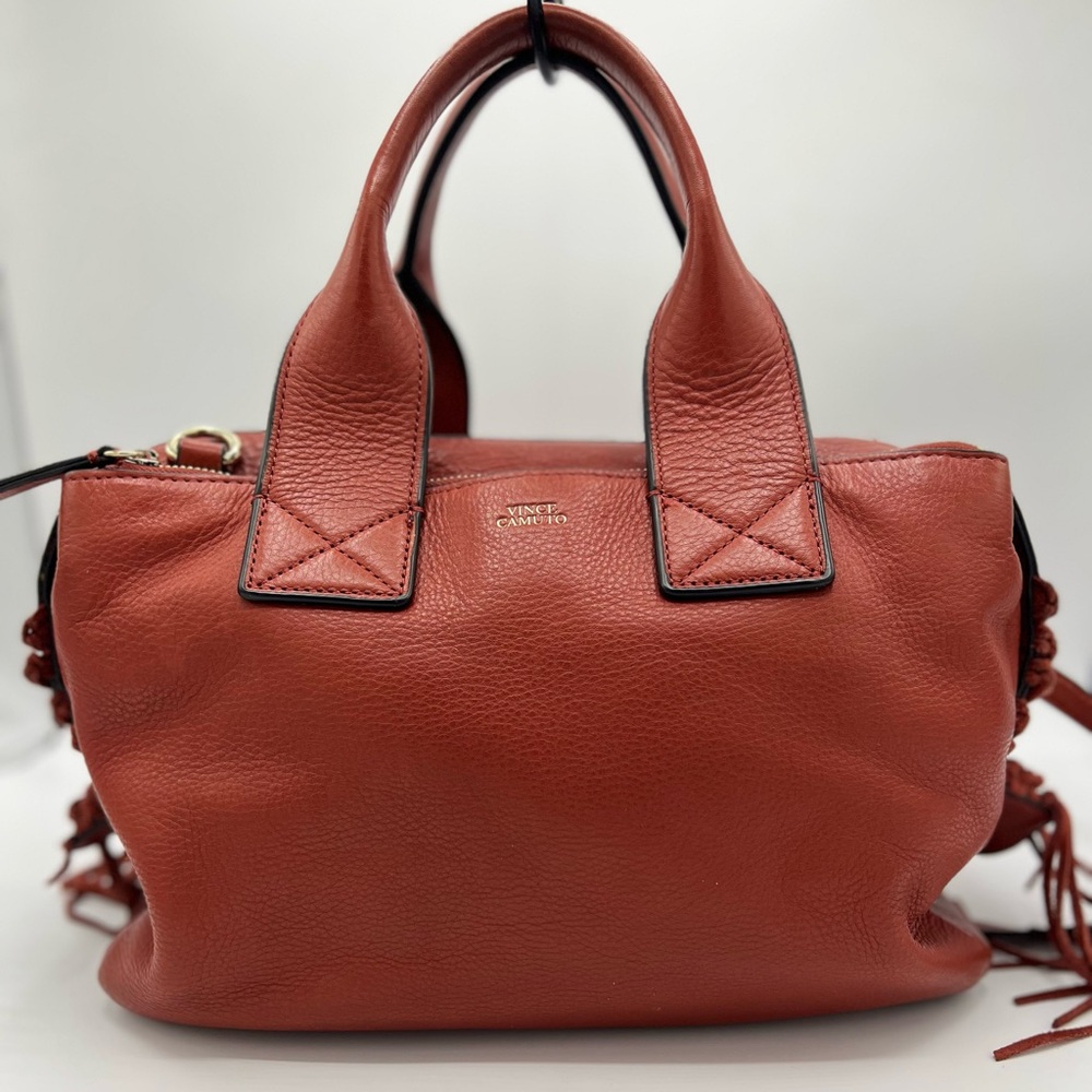 Vince Camuto Red Leather Women's Bag